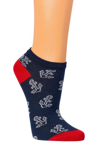 GOTS-Bio Sneakers-Socken "AHOI"