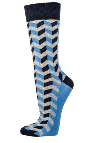 Baumwollsocken "Jeans-Trend"