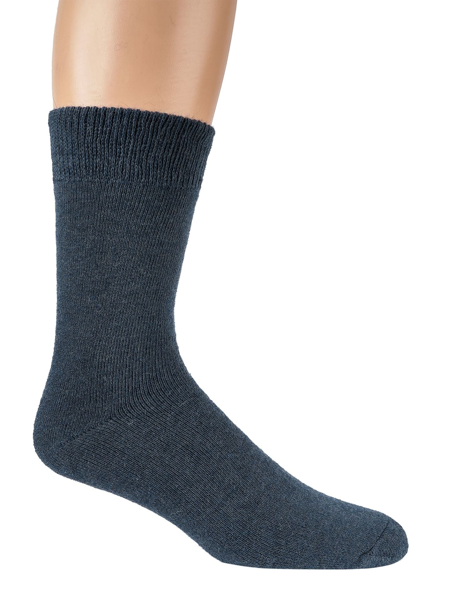Vollplüsch Wollsocken mit Alpaka