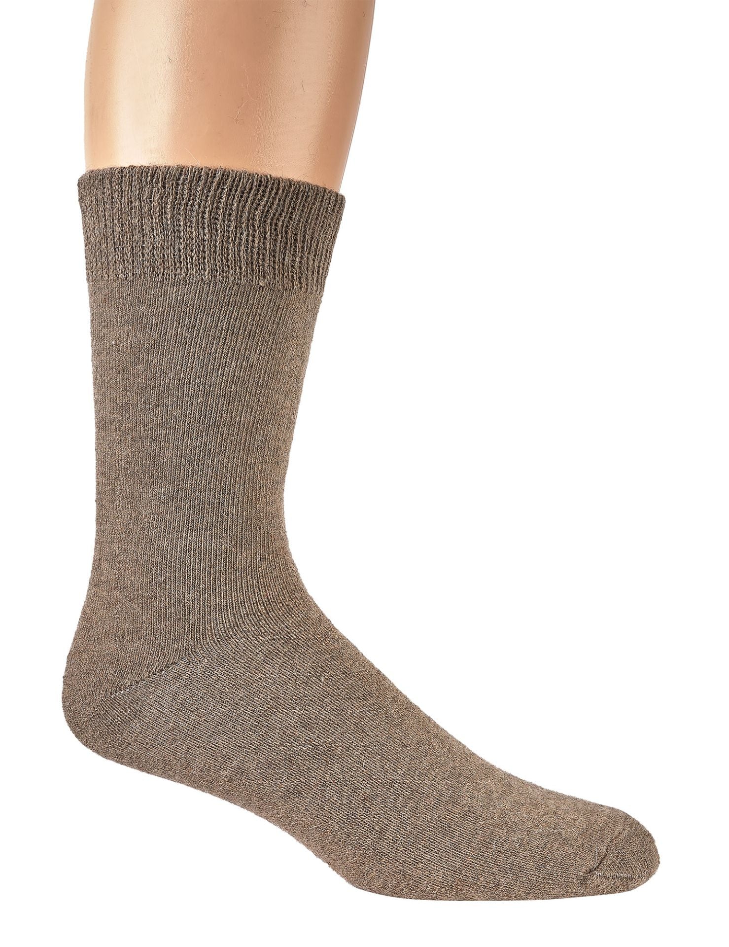 Vollplüsch Wollsocken mit Alpaka