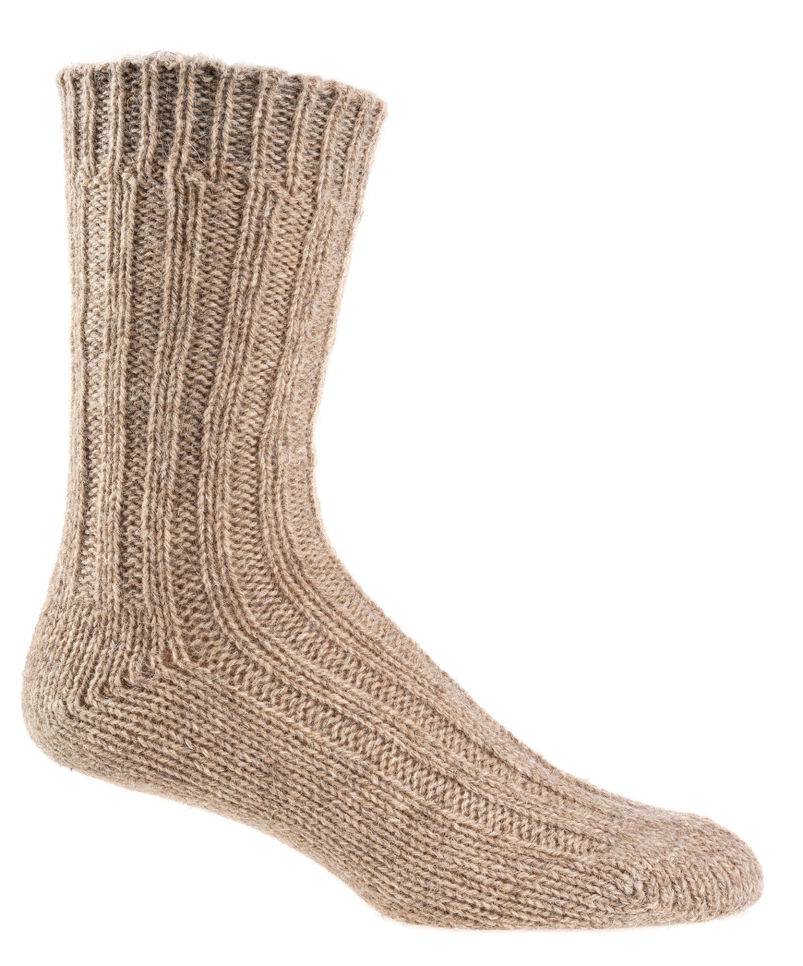 Wollsocken mit Alpaka aus mindestens 95% Wolle