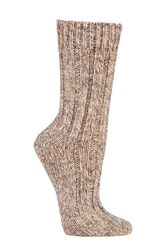 "Mouliné" Unisex 100% Natur Wolle/Alpaka,