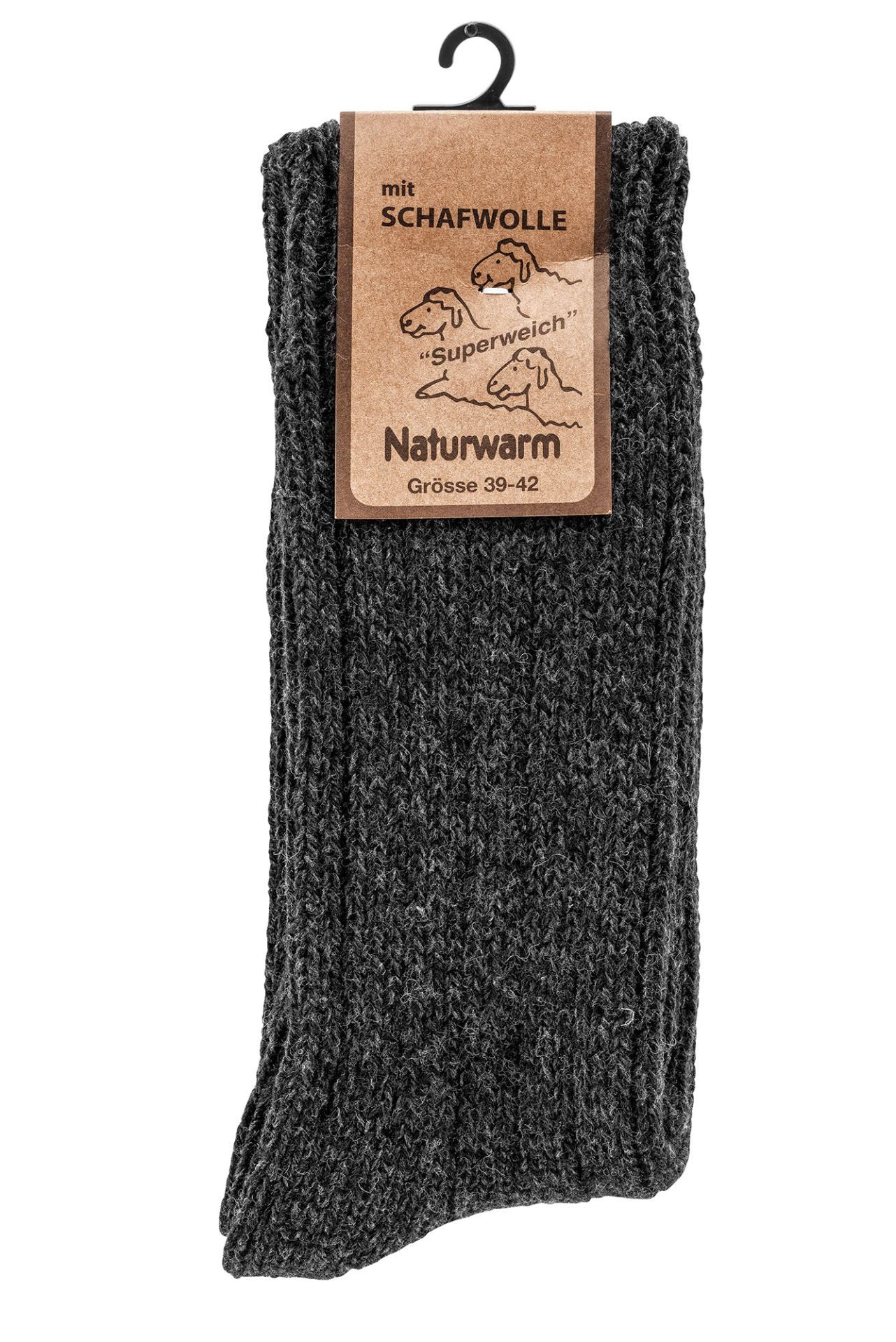 Norweger-Socken mit Schafwolle