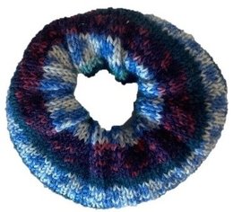 Haargummi, Scrunchie, gestrickt, HANDARBEIT